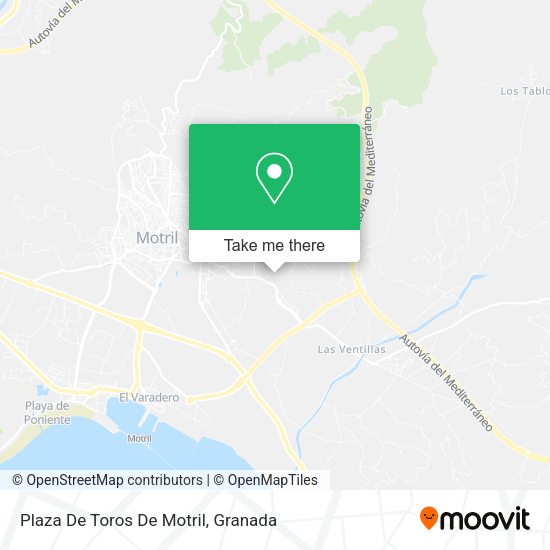 Plaza De Toros De Motril map