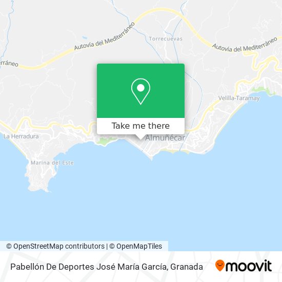 Pabellón De Deportes José María García map