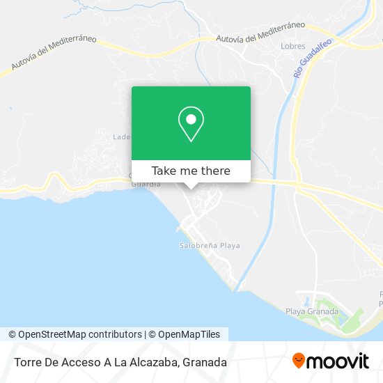 Torre De Acceso A La Alcazaba map