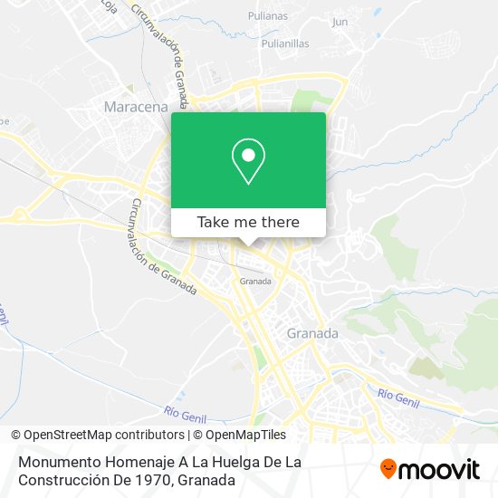 Monumento Homenaje A La Huelga De La Construcción De 1970 map