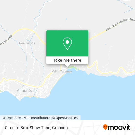 Circuito Bmx Show Time map