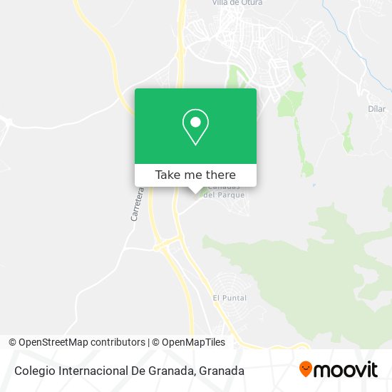 Colegio Internacional De Granada map