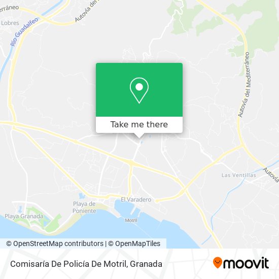 Comisaría De Policía De Motril map