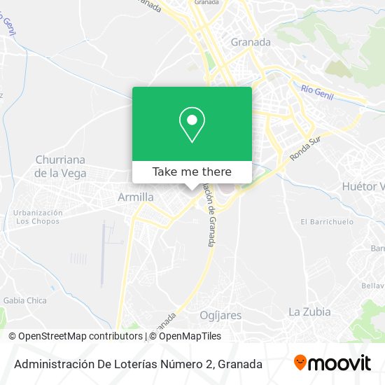 Administración De Loterías Número 2 map