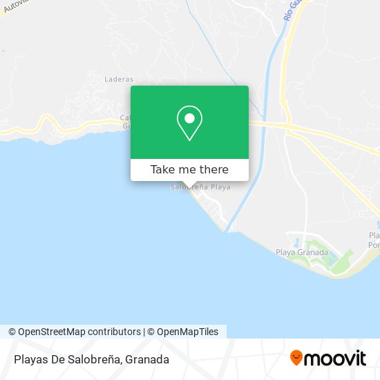 Playas De Salobreña map