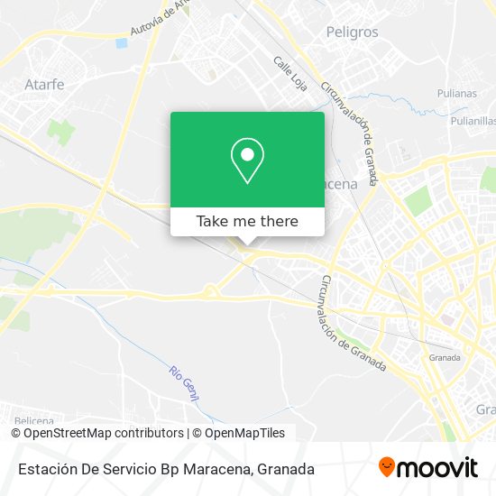 Estación De Servicio Bp Maracena map