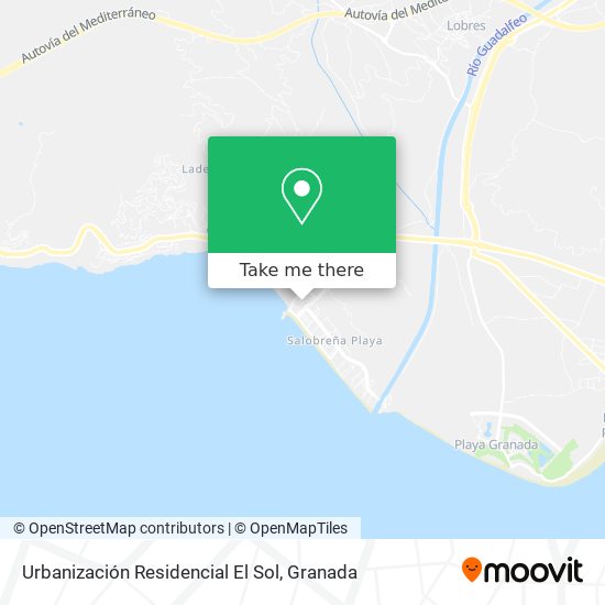 Urbanización Residencial El Sol map