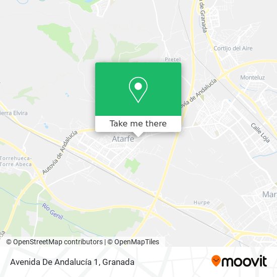Avenida De Andalucía 1 map