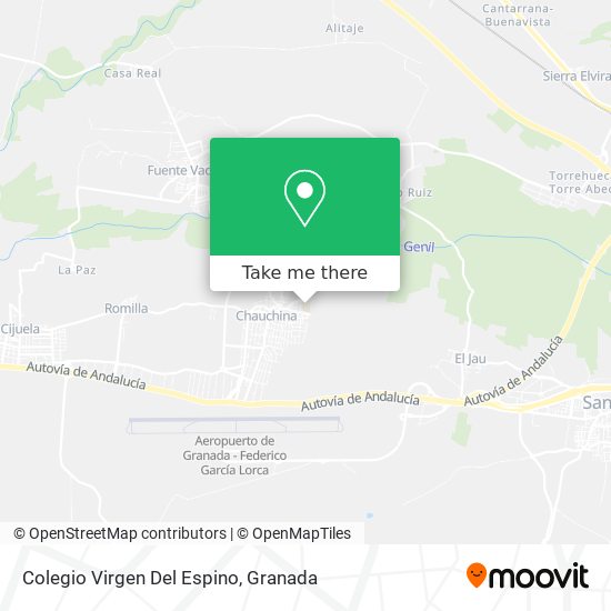 Colegio Virgen Del Espino map