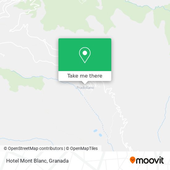 Hotel Mont Blanc map