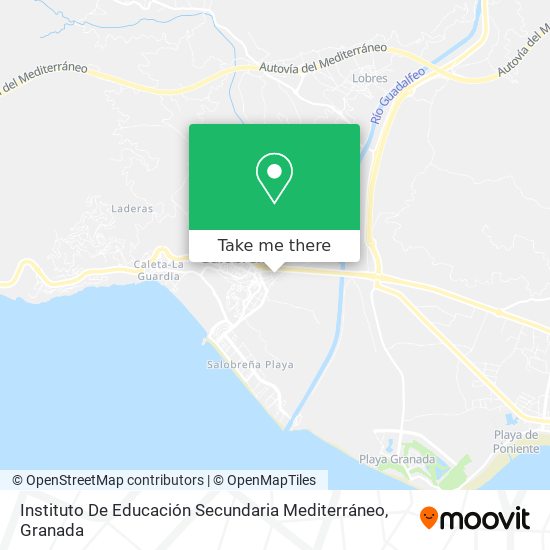 Instituto De Educación Secundaria Mediterráneo map