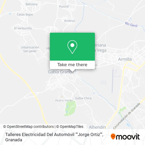 Talleres Electricidad Del Automóvil ""Jorge Ortiz"" map