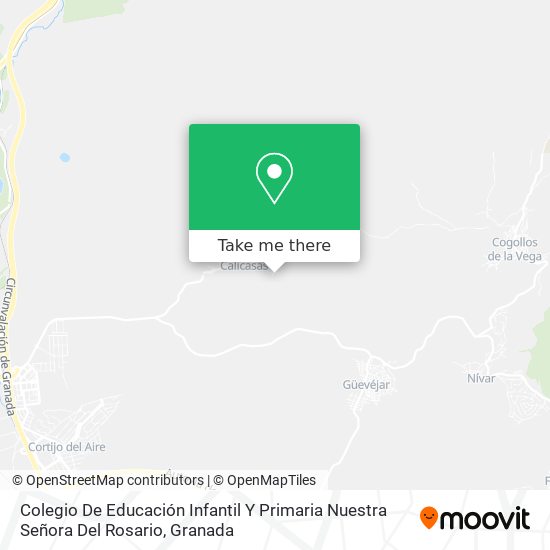 mapa Colegio De Educación Infantil Y Primaria Nuestra Señora Del Rosario