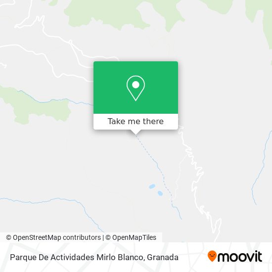 Parque De Actividades Mirlo Blanco map