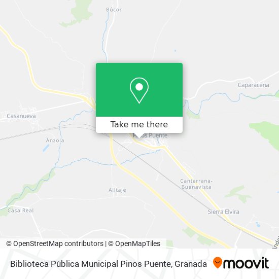 Biblioteca Pública Municipal Pinos Puente map