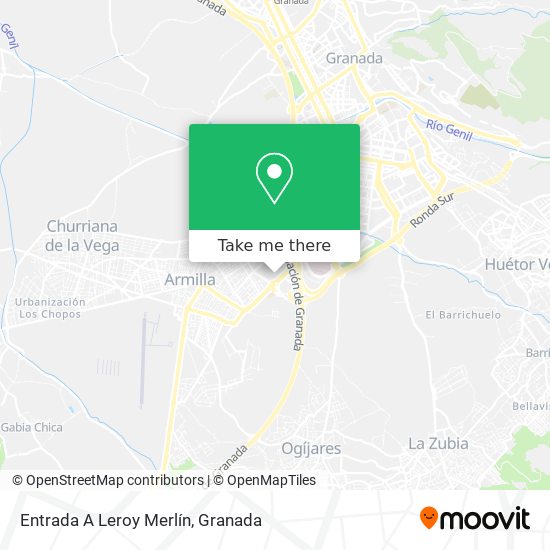 Entrada A Leroy Merlín map