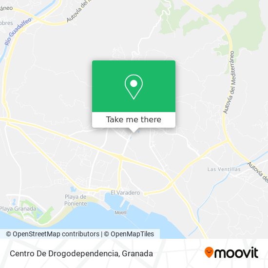 Centro De Drogodependencia map