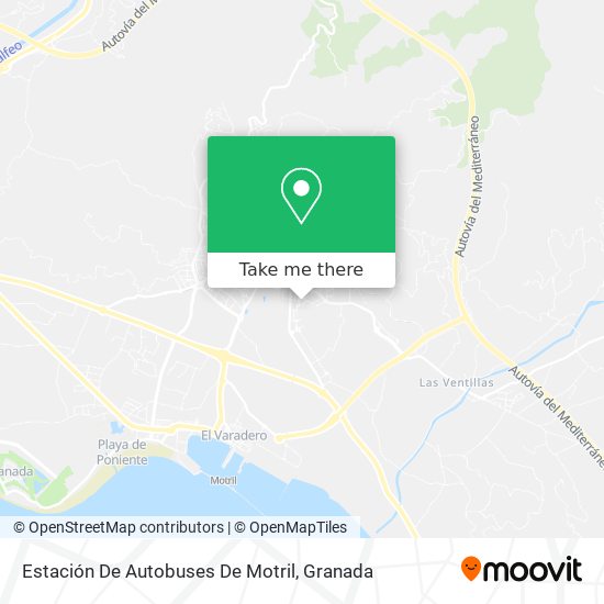 Estación De Autobuses De Motril map