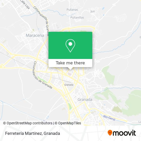 Ferretería Martínez map