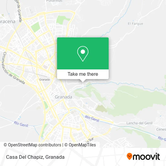 mapa Casa Del Chapiz