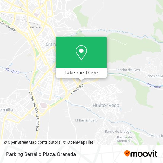 Parking Serrallo Plaza map