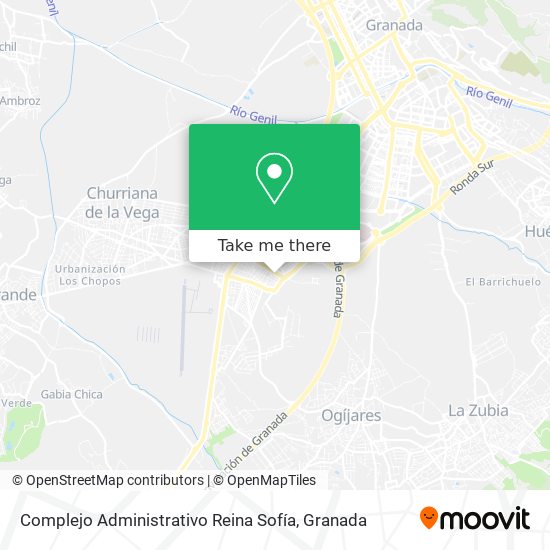 Complejo Administrativo Reina Sofía map