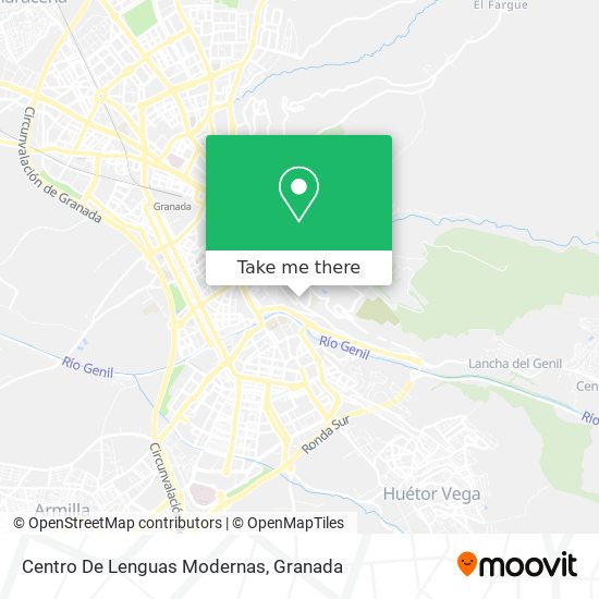 Centro De Lenguas Modernas map