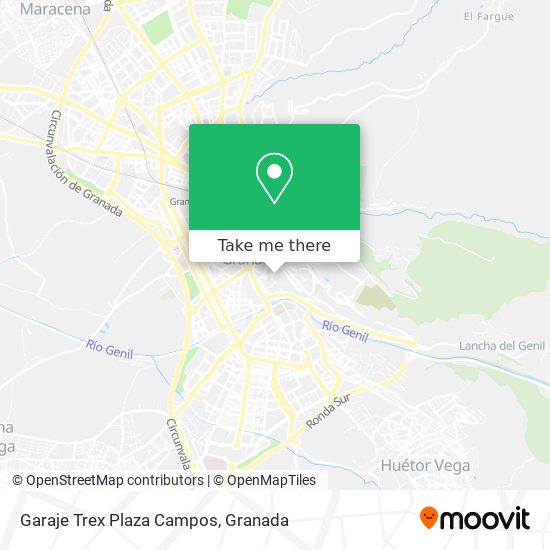 Garaje Trex Plaza Campos map
