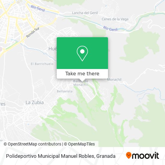 Polideportivo Municipal Manuel Robles map