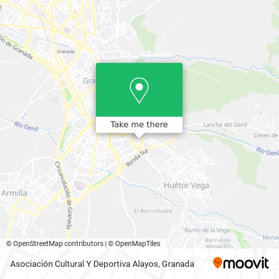 Asociación Cultural Y Deportiva Alayos map