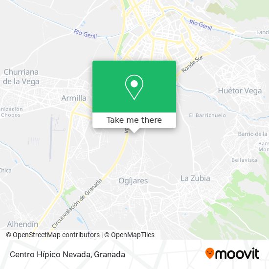 Centro Hípico Nevada map