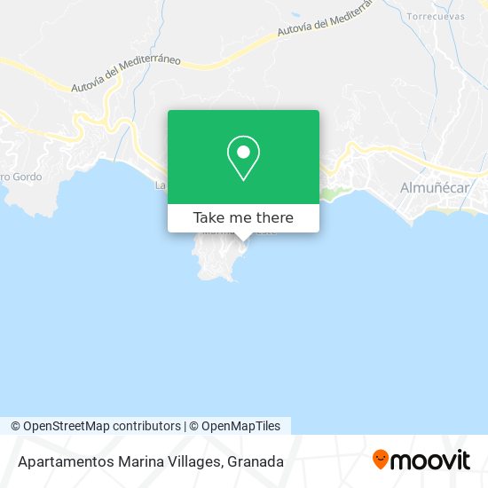 Apartamentos Marina Villages map