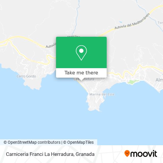 Carniceria Franci La Herradura map