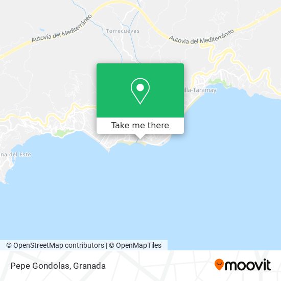 Pepe Gondolas map