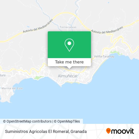 Suministros Agricolas El Romeral map