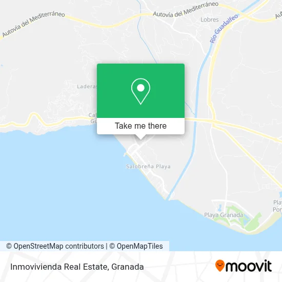 Inmovivienda Real Estate map
