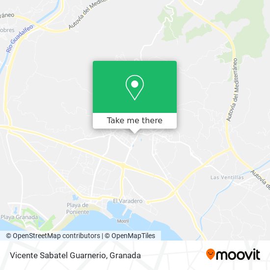 Vicente Sabatel Guarnerio map