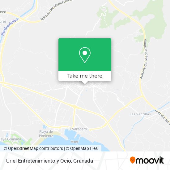Uriel Entretenimiento y Ocio map