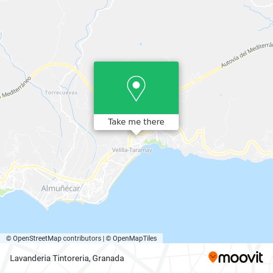 Lavanderia Tintoreria map