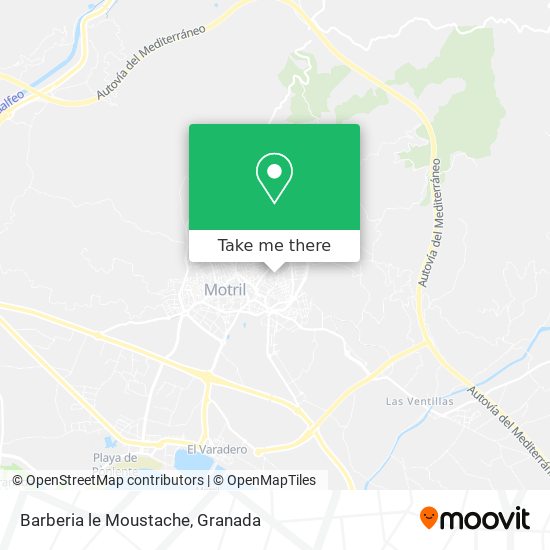 Barberia le Moustache map