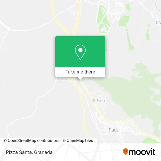 Pizza Santa map