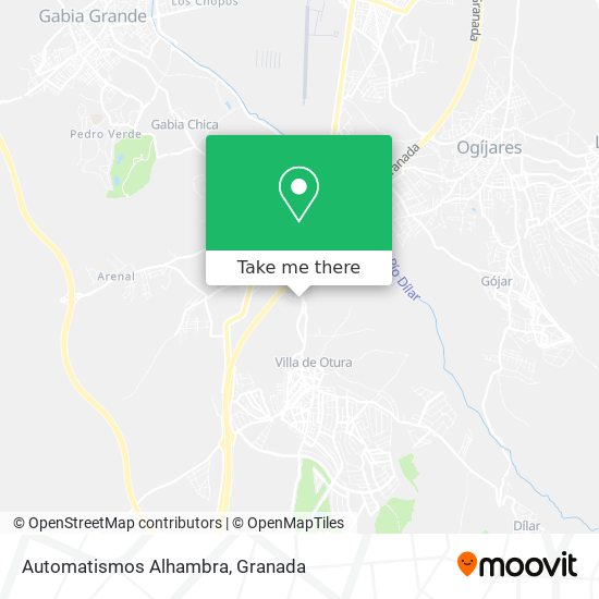 Automatismos Alhambra map