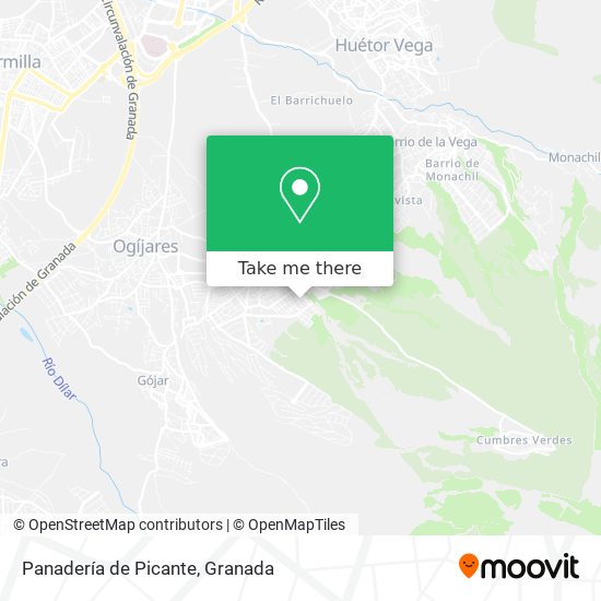 Panadería de Picante map