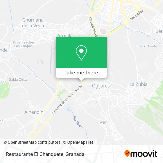 Restaurante El Chanquete map