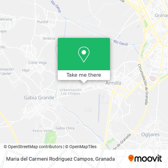 Maria del Carmeni Rodriguez Campos map