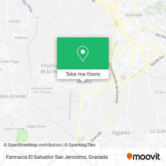 Farmacia El Salvador San Jeronimo map