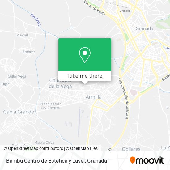 Bambú Centro de Estética y Láser map