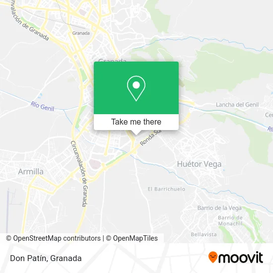 Don Patín map
