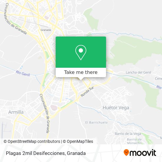 Plagas 2mil Desifecciones map