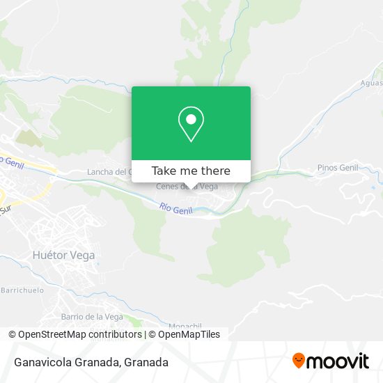 Ganavicola Granada map